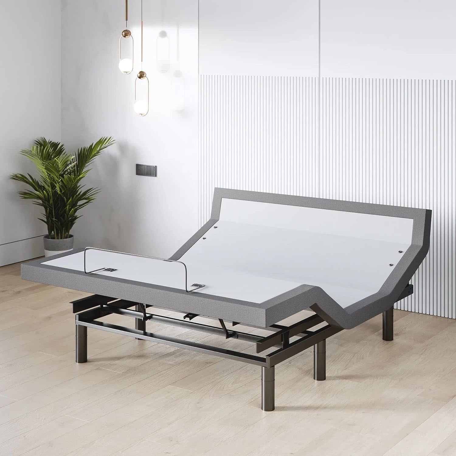Harmony Adjustable Bed Base, Head and Foot Lift, Massage, Under-Bed Lights, USB, Memory, Zero Gravity Smart Frame - Full