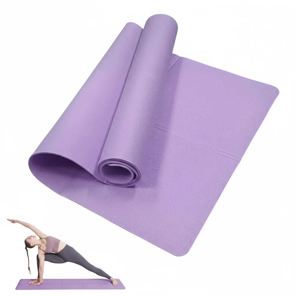 Premium Non-Slip Yoga Mat - Extra Thick Exercise Mat for Yoga, Pilates & Home Workouts
