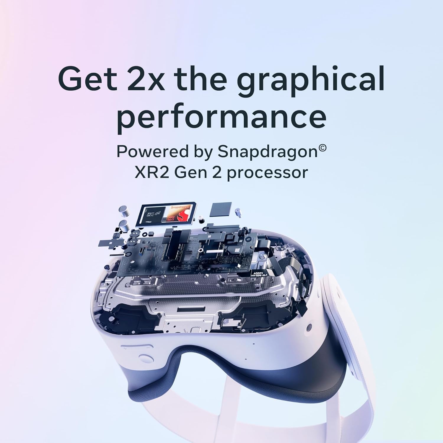 Quest 3S 256GB | VR Headset — Thirty-Three Percent More Memory — 2X Graphical Processing Power — Virtual Reality without Wires — Get Batman: Arkham Shadow Included plus Access to 40+ Games