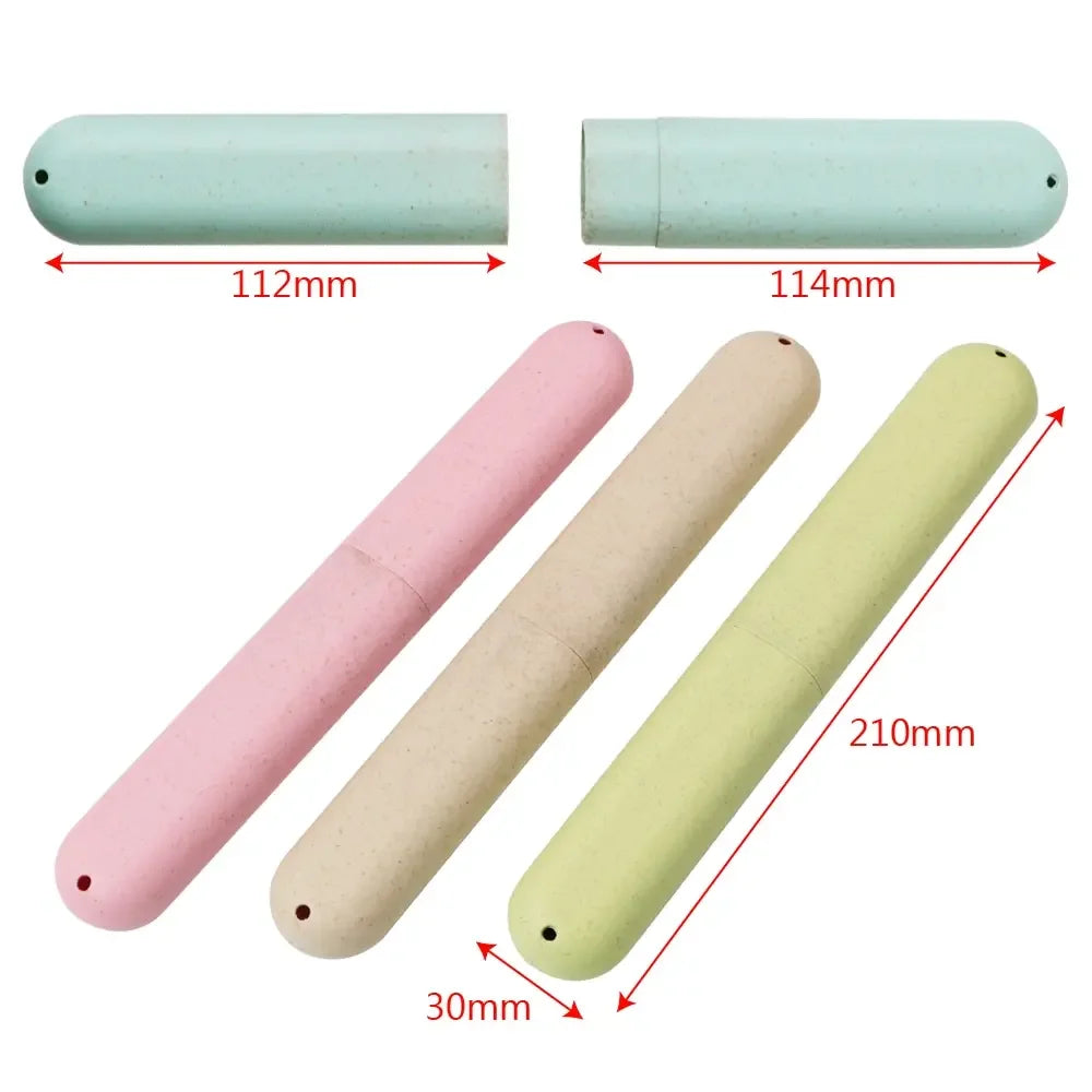 1Pc Portable Travel Toothbrush Protect Box Health Tooth Brushes Protector Toothbrush Tube Cover Case