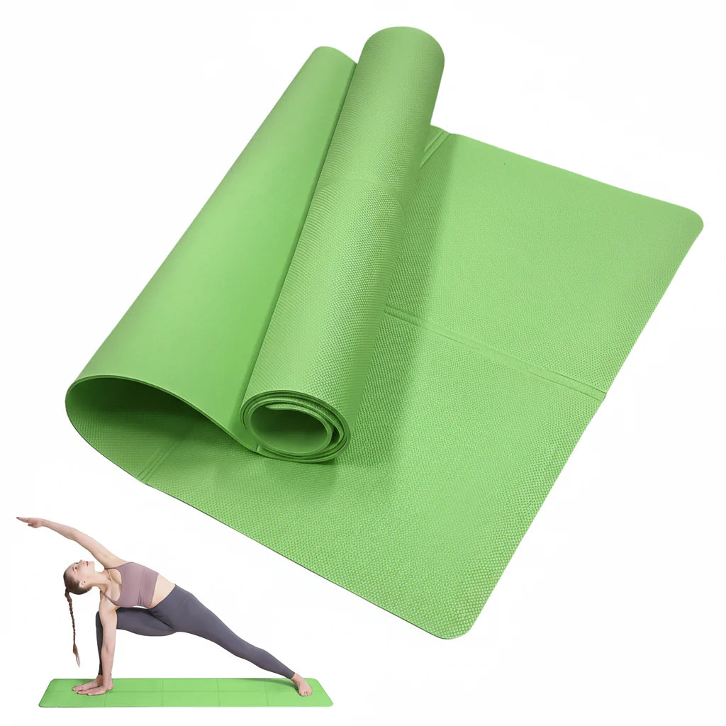 Premium Non-Slip Yoga Mat - Extra Thick Exercise Mat for Yoga, Pilates & Home Workouts