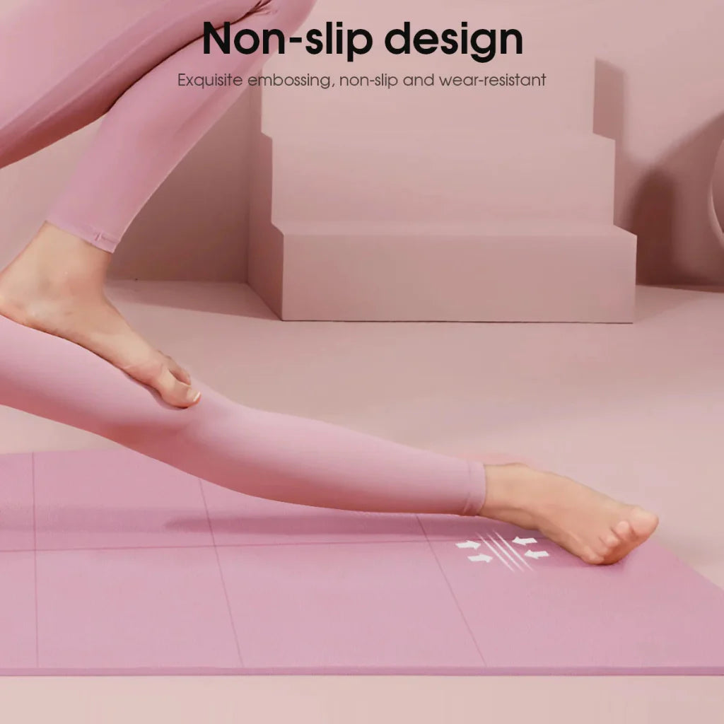 Premium Non-Slip Yoga Mat - Extra Thick Exercise Mat for Yoga, Pilates & Home Workouts