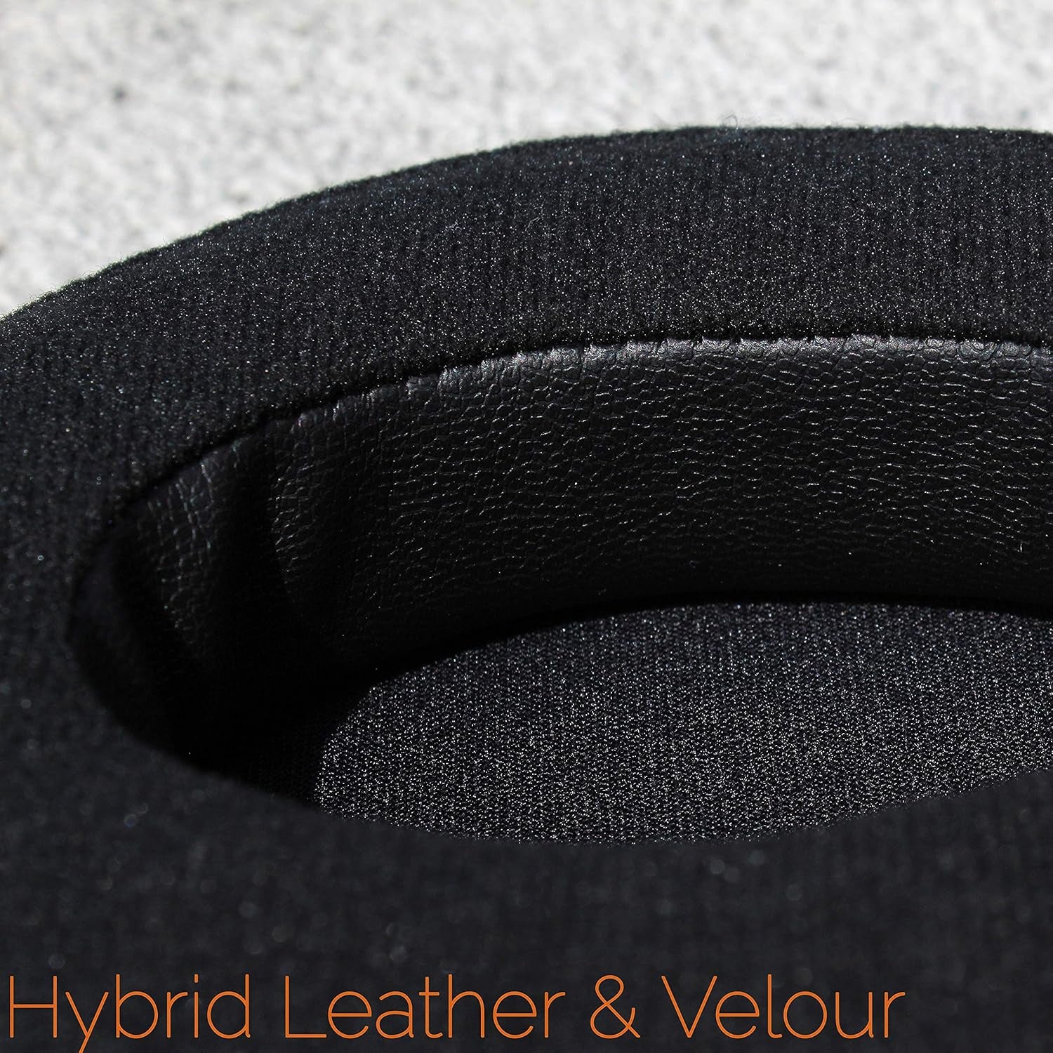 Padz Velour - the Ultimate Upgraded Earpads by Wicked Cushions - Compatible with Audio Technica, Hyperx, Steelseries Arctis & More - Extra Thick - Bigger Opening - Softer Memory Foam | (Black)