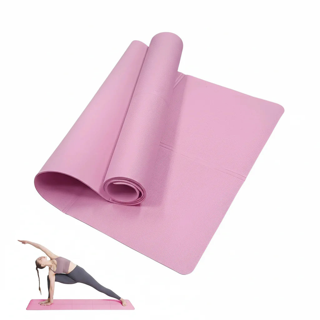 Premium Non-Slip Yoga Mat - Extra Thick Exercise Mat for Yoga, Pilates & Home Workouts