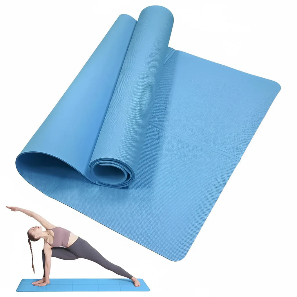 Premium Non-Slip Yoga Mat - Extra Thick Exercise Mat for Yoga, Pilates & Home Workouts