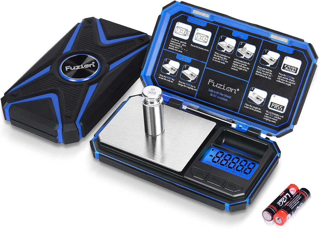 Digital Pocket Scale, TU-X 200G/0.01G Gram Scale with 6 Units for Personal Hobbies, Small Scale for Food Ounces and Grams, Measuring Jewelry, Herb, Powder